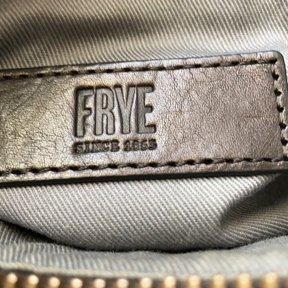 Frye crossbody brown leather messenger bag - Picture 13 of 16